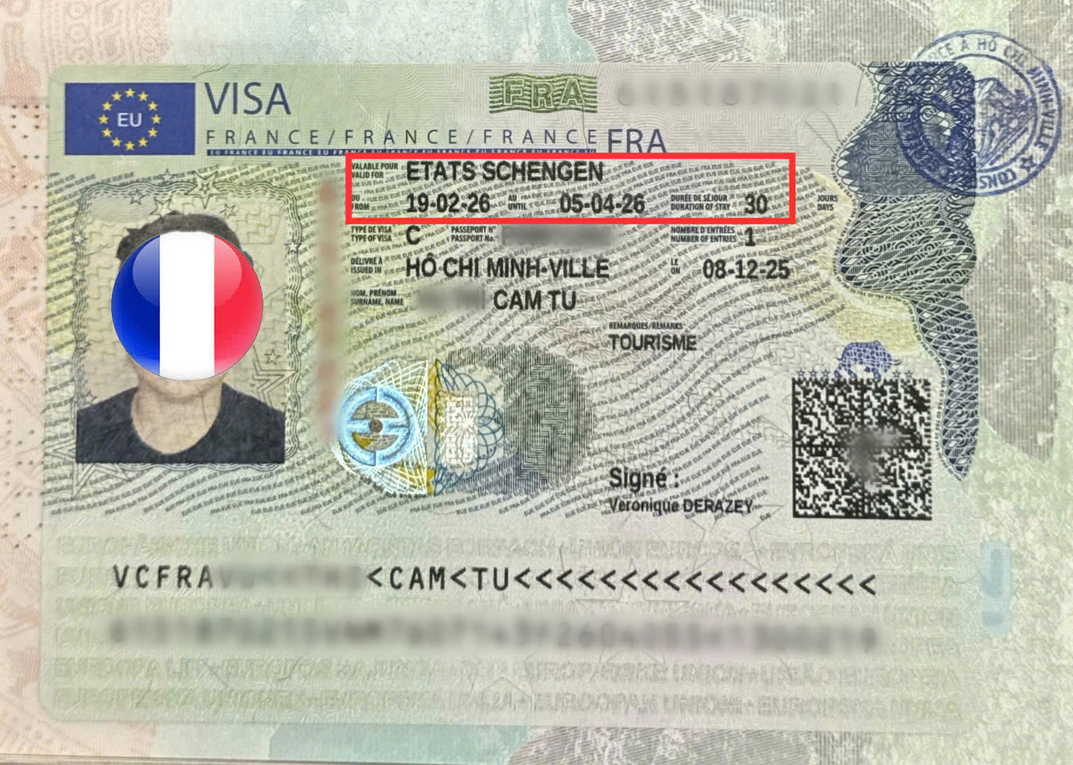 Kết quả visa Schengen