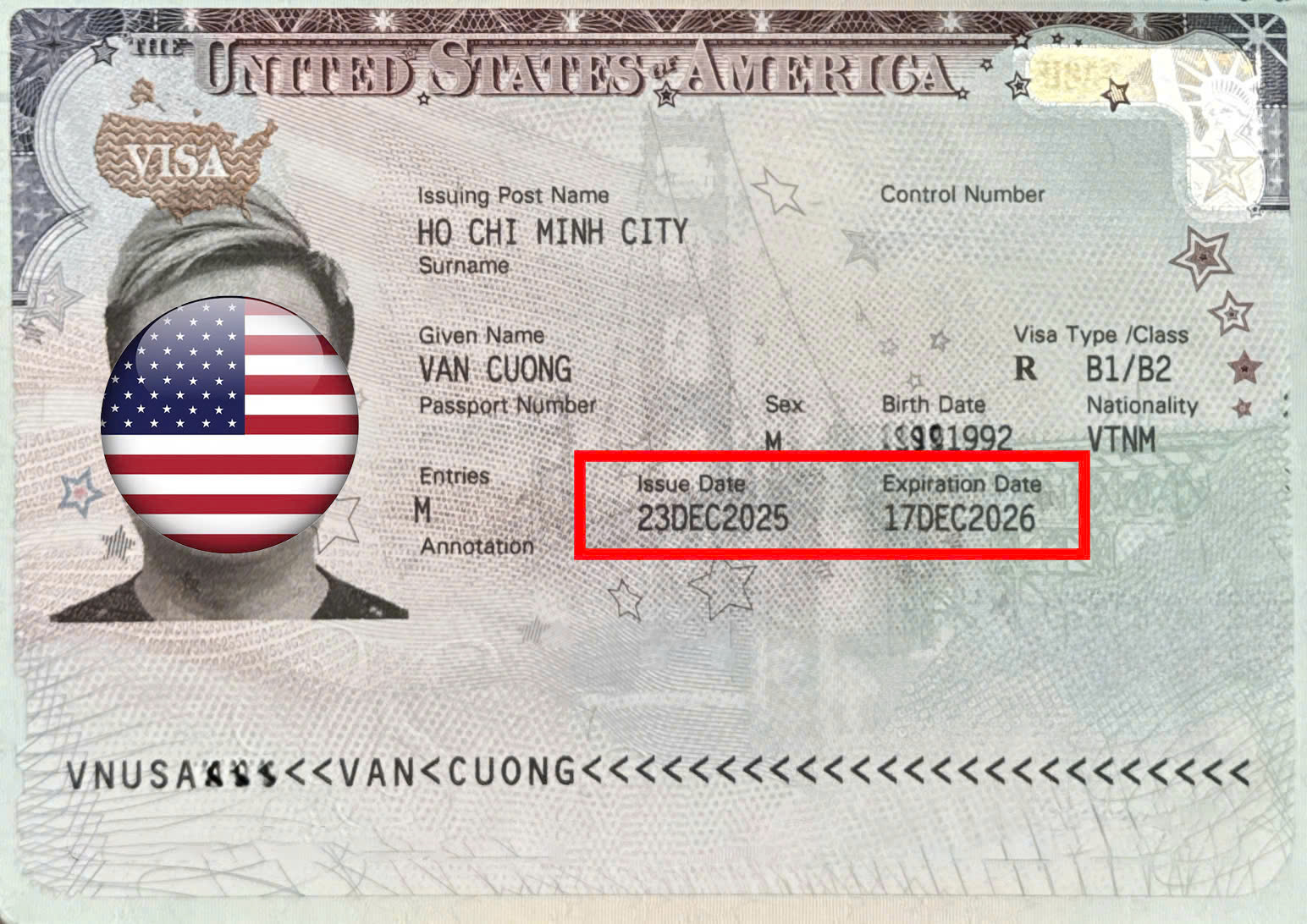Kết quả visa Mỹ