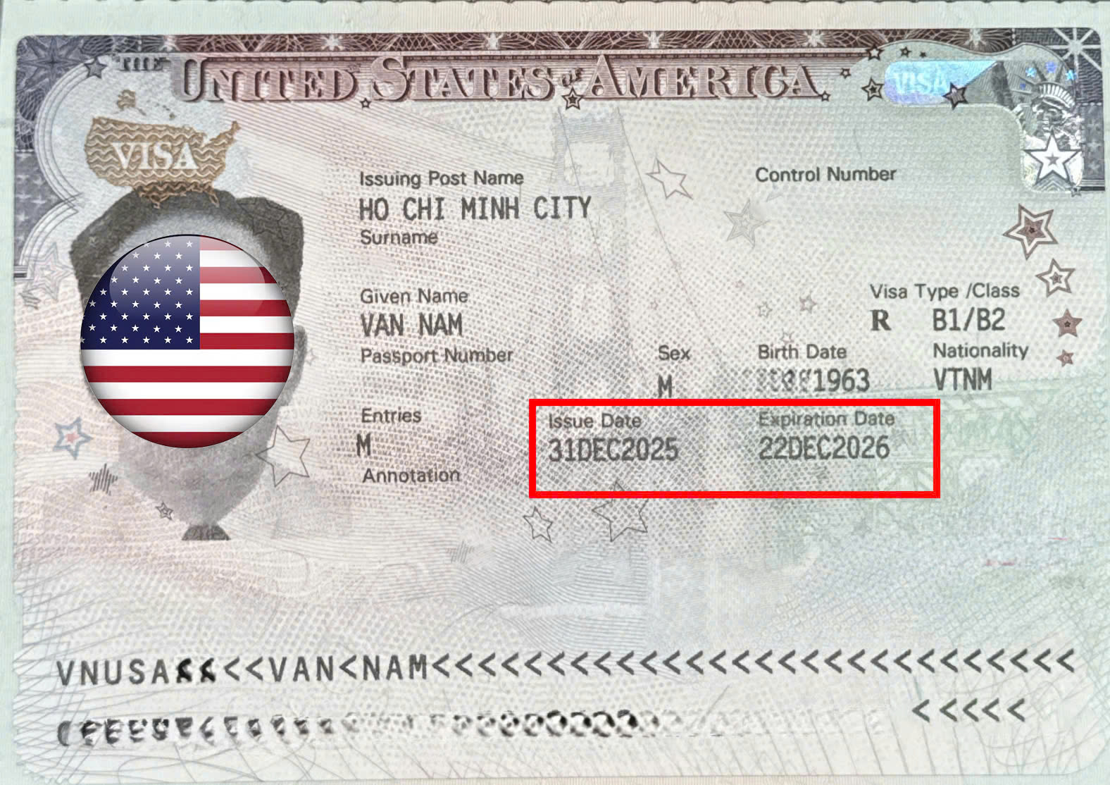 Kết quả visa Mỹ
