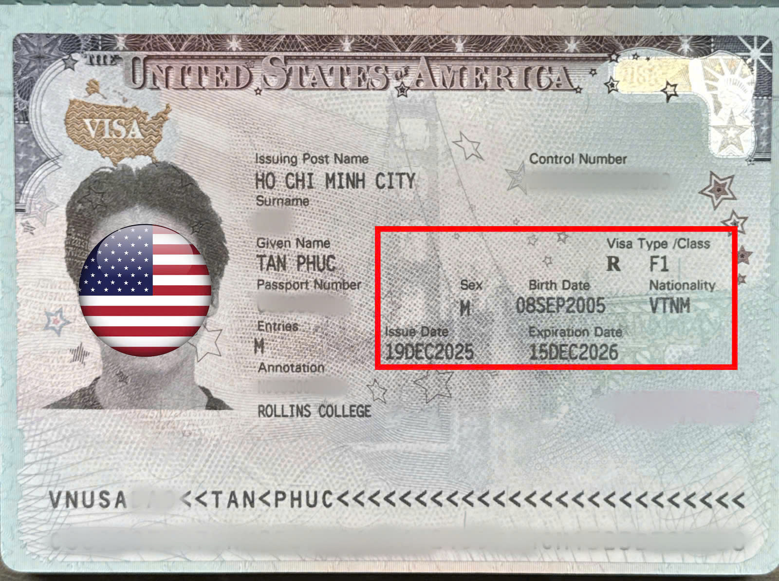 Kết quả visa Mỹ