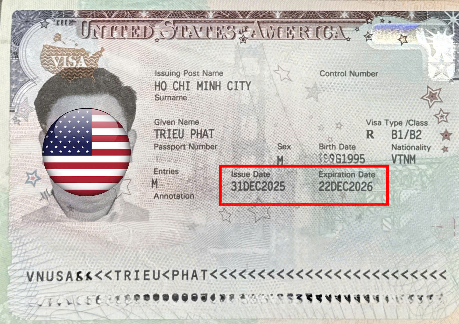 Kết quả visa Mỹ